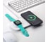Зарядная станция 2 в 1 iPhone, Apple Watch Deppa беспроводная, 17,5 Вт, белая 24013 6