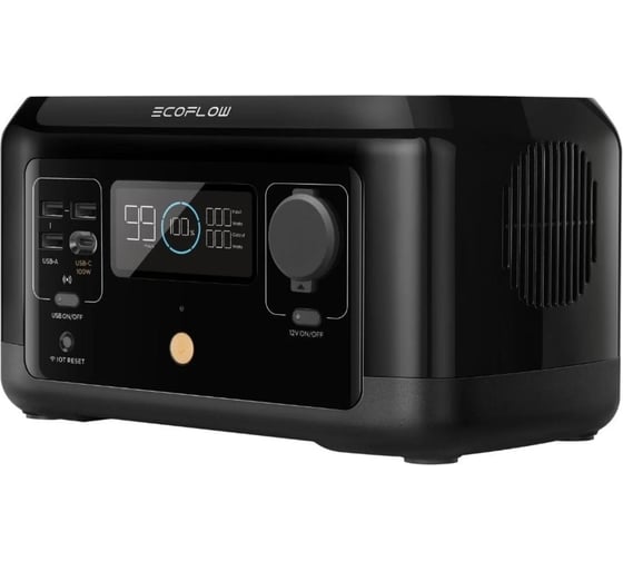Портативная зарядная станция EcoFlow RIVER mini Wireless 210Втч EFR421