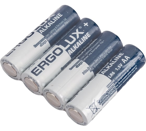 Батарейка Ergolux LR6 Alkaline BOX40 (ПРОМО, LR6 BOX40,1.5В) 14673