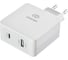 Сетевое зарядное устройство DIGMA 3A+2.4A (PD) универсальное кабель USB Type C белый 1079237 1