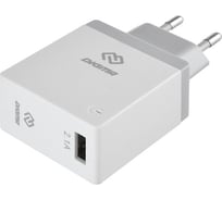 Сетевое зарядное устройство DIGMA DGWC-1U-2.1A-WG 2.1A универсальное белый 1079224