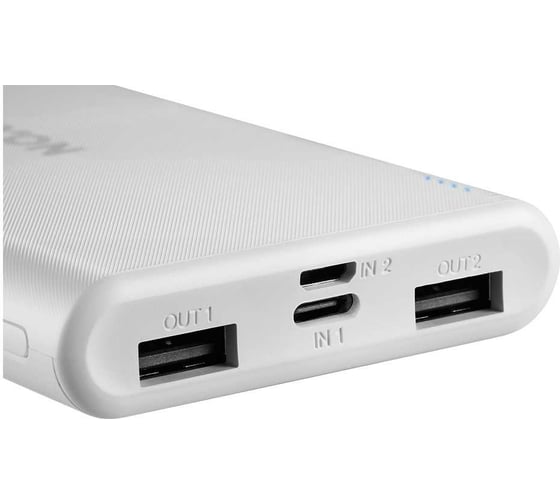 Внешний аккумулятор Canyon PB-108 белый CNE-CPB1008W