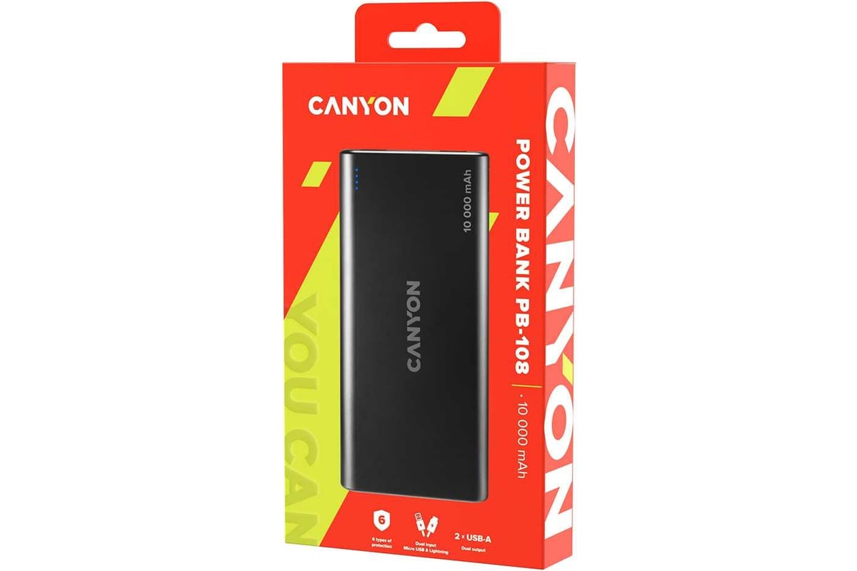 Внешний аккумулятор canyon