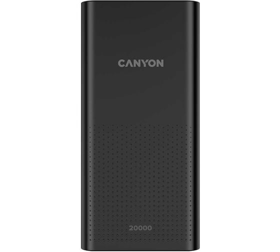 Внешний аккумулятор Canyon PB-2001 черный CNE-CPB2001B