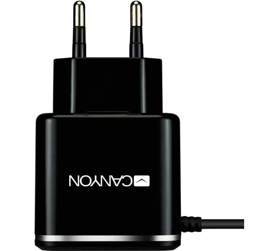 Сетевое зарядное устройство Canyon H-041, черный CNE-CHA041BS