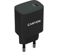 Сетевое зарядное устройство Canyon H20-02 черный CNE-CHA20B02