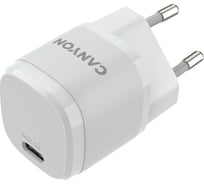 Сетевое зарядное устройство Canyon H-20-05 белый CNE-CHA20W05