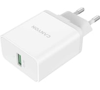 Сетевое зарядное устройство Canyon белый CNE-CHA24W
