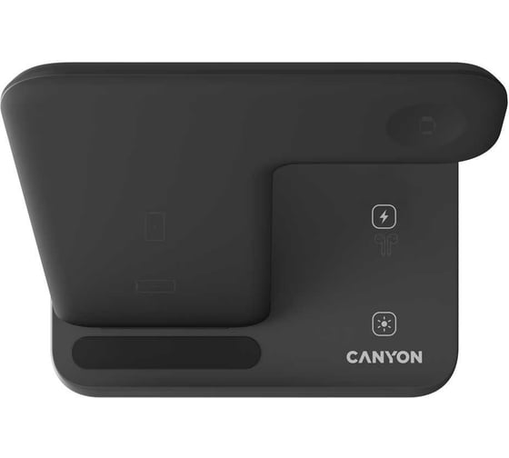 Беспроводное зарядное устройство Canyon 3в1 WS-303 CNS-WCS303B