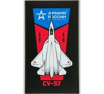 Внешний АКБ Red Line J01 4000 mAh, металл, серебряный, Армия России, дизайн №13 УТ000016291