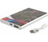 Внешний АКБ Red Line J01 4000 mAh, металл, серебряный, Армия России, дизайн №22 УТ000016293 2