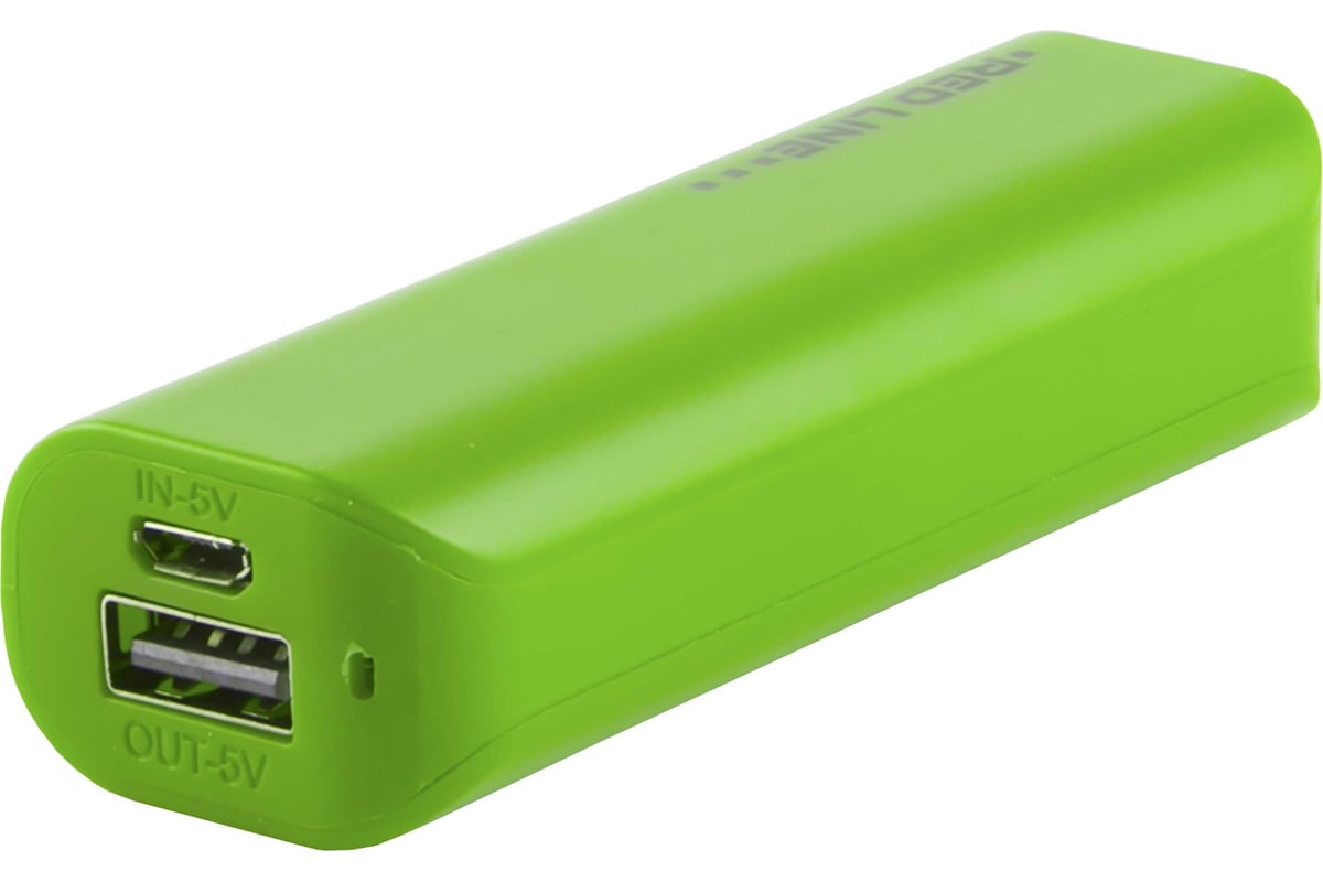 Внешний АКБ Red Line R-3000 3000 mAh, зеленый УТ000008709 - выгодная ...
