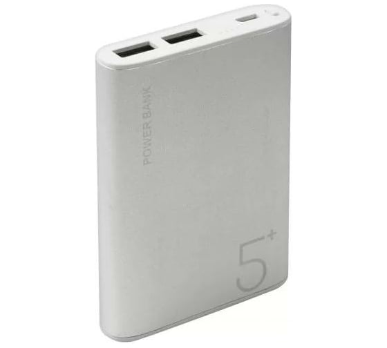 Внешний АКБ Red Line RP-30 (5000 mAh), металл, серебро УТ000021517
