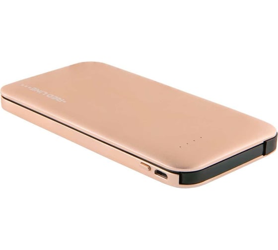 Внешний АКБ Red Line B8000 8000 mAh, металл, золотой УТ000010566 1
