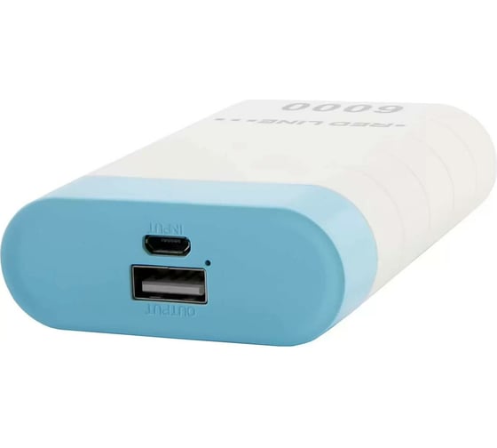 Внешний АКБ Red Line S7000 (6000 mAh), белый УТ000010002