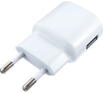 Сетевое зарядное устройство Red Line Lite 1 USB, модель ТС-1A, 1A, белый УТ000010346