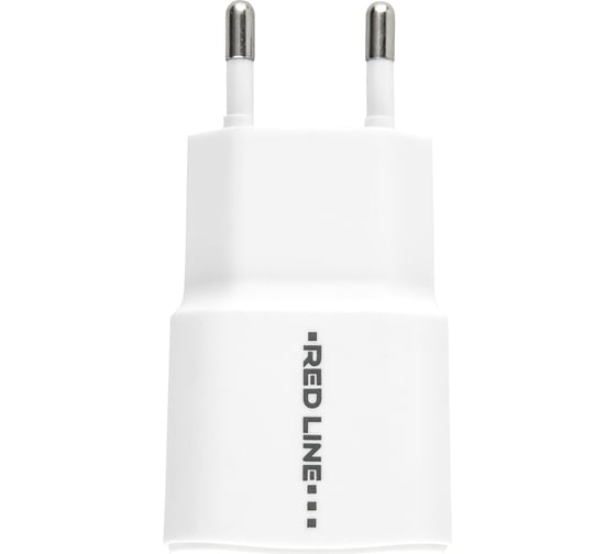 Сетевое зарядное устройство Red Line Lite 1 USB, модель ТС-1A, 1A, белый УТ000010346