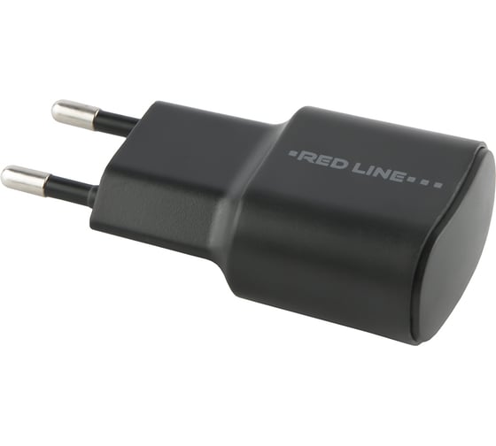 Сетевое зарядное устройство Red Line Lite 1 USB, модель ТС-1A, 1A, черный УТ000010347