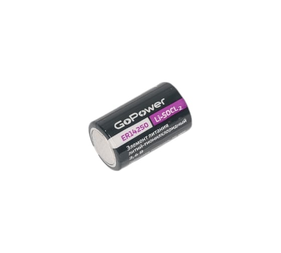 Батарейка GoPower 14250 1/2AA PC1 Li-SOCl2 3.6V (1/10/500) 00-00015329