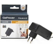 Зарядное устройство GoPower для свинцово-кислотных аккумуляторов 6 и 12V ProLab 6-12 1.0A (1/100) 00-00015352