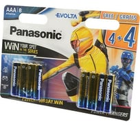 Батарейка Panasonic LR03 EVOLTA BL*8 ( 4+4 PR) УТ-00000226