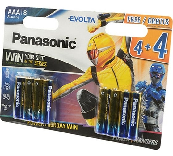 Батарейка Panasonic LR03 EVOLTA BL*8 ( 4+4 PR) УТ-00000226 1