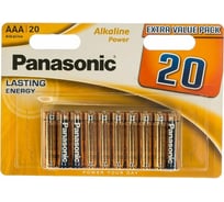 Батарейка Panasonic LR03 Alkaline Power BL*20 УТ-00000770