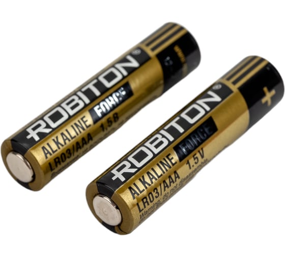 Элемент питания ROBITON 2шт. FORCE LR03 15850