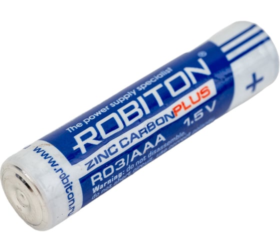 Элемент питания ROBITON 4шт. PLUS R-R03-SR4 R03 SR4, 13122