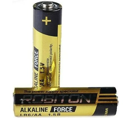 Элемент питания ROBITON 4шт. FORCE LR6 18010