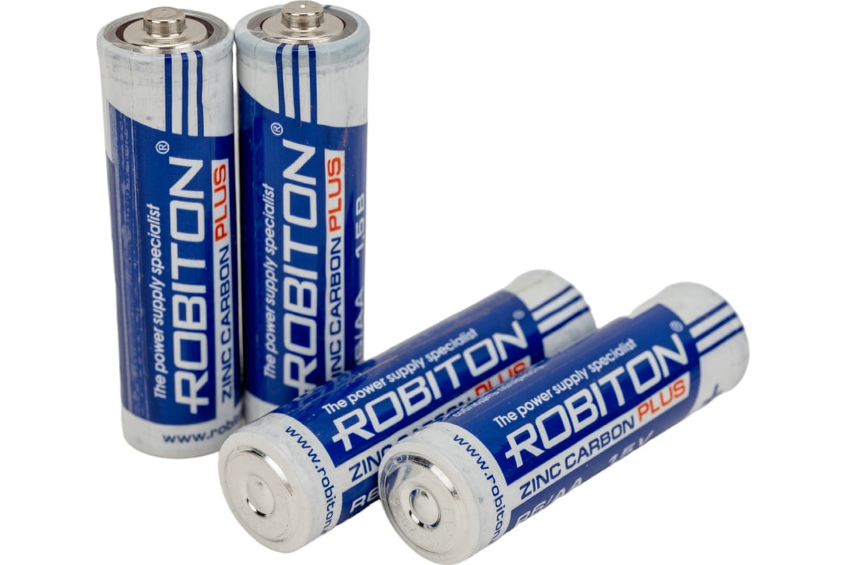 Элемент питания ROBITON 4шт. PLUS R-R6-SR4 R6 SR4, 13121 - выгодная ...
