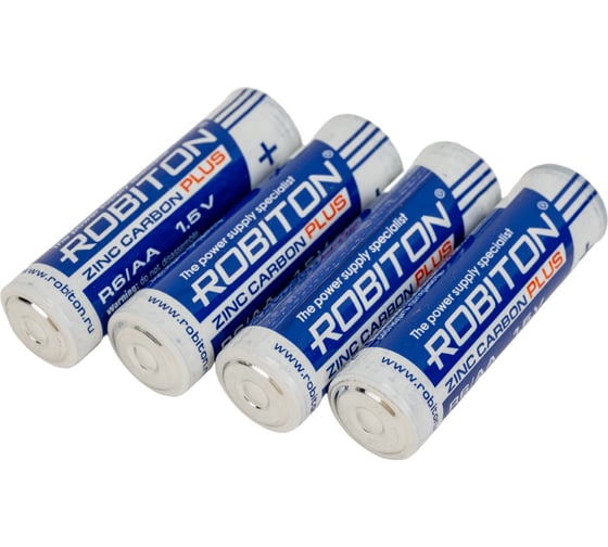 Элемент питания ROBITON 4шт. PLUS R-R6-SR4 R6 SR4, 13121