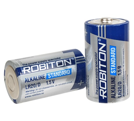 Элемент питания ROBITON 10шт. STANDARD LR20 13985