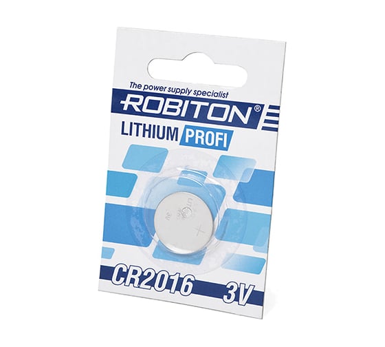 Элемент питания ROBITON PROFI R-CR2016- CR2016 12448