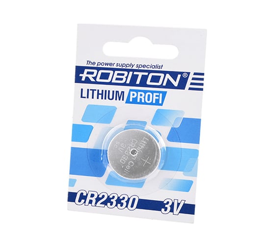 Элемент питания ROBITON PROFI R-CR2330- CR2330 14630