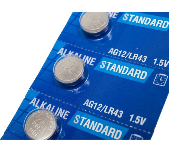 Элемент питания ROBITON STANDARD R-AG12-0- AG12 0 проц. Hg 16947
