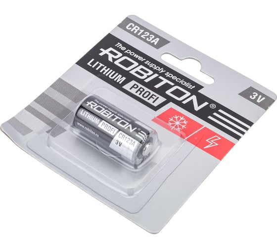 Элемент питания ROBITON PROFI R-CR123A- CR123A 13263