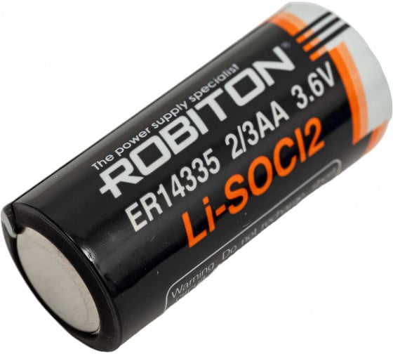 Элемент питания ROBITON ER14335 2/3AA 16854