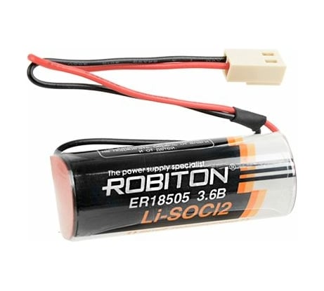 Элемент питания ROBITON ER18505-HU2 с коннектором 17433