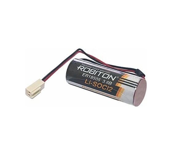 Элемент питания ROBITON ER18505-HU2 с коннектором 17433