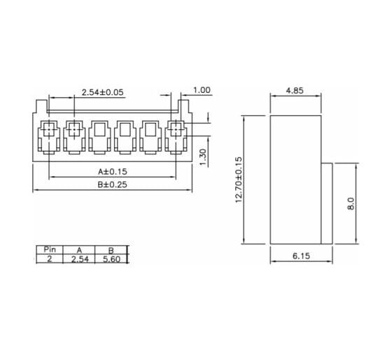 Элемент питания ROBITON ER18505-HU2 с коннектором 17433