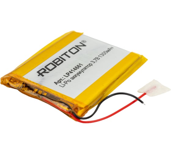 Аккумулятор ROBITON LP414661 3.7В 1300мАч 14888