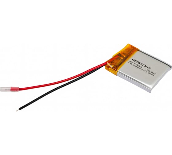Аккумулятор ROBITON LP402025 3.7В 150мАч 14894
