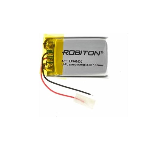 Аккумулятор ROBITON LP402030 3.7В 180мАч 14895