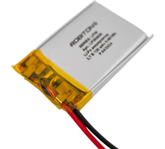 Аккумулятор ROBITON LP302030 3.7В 130мАч 15754