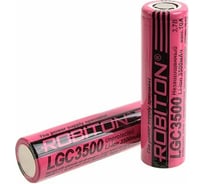 Аккумулятор Robiton LGC3500 10A LG 18650MJ1 без защиты 15703