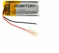 Аккумулятор ROBITON LP551230 3.7В 150мАч 14900