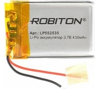 Аккумулятор ROBITON LP552535 3.7В 430мАч 15743