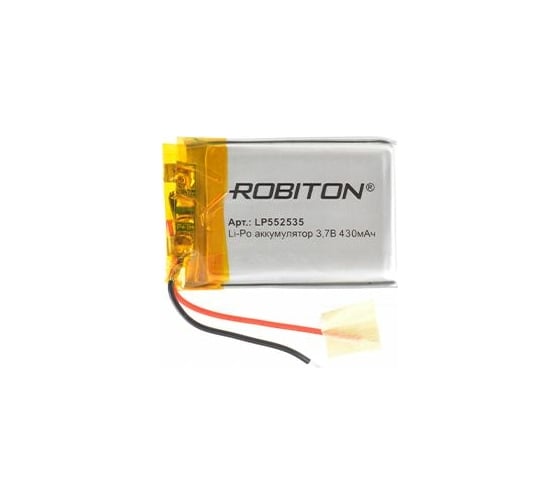 Аккумулятор ROBITON LP552535 3.7В 430мАч 15743 1