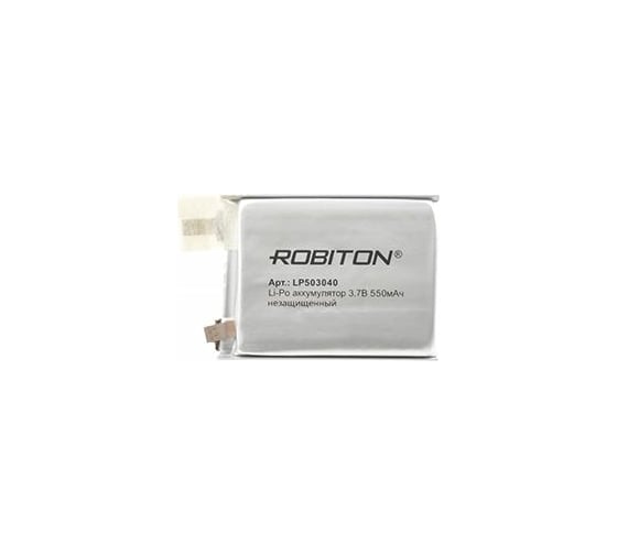 Аккумулятор ROBITON LP503040UN 3.7В 550мАч без защиты 15756